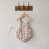 MyKids-USA Baby Girl Cute Print Pattern Strap Design Overall Triangle Onesies - 3 of 4