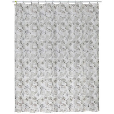 Shell Cove Shower Curtain White - Creative Bath