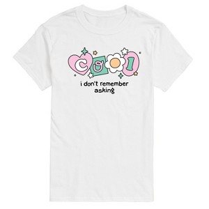Men's - Instant Message - Cool I Dont Remember Asking Short Sleeve Graphic T-Shirt - 1 of 4