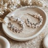 Marquise Hoop Earrings for Women CZ Gold over Silver Stainless Steel Ginger Lyne Collection - 3 of 4