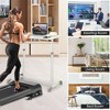 Costway Height Adjustable Computer Desk Sit to Stand Rolling Notebook Table Portable - 4 of 4