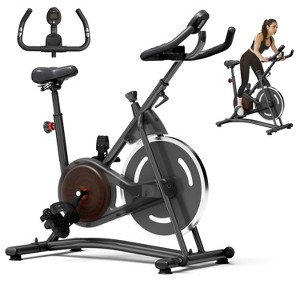 Sevobal Treadmills Home Exercise Bikes, Adjustable Professional Exercise Bikes, Indoor Workout Fitness Bike for Gym, Black, 42"*41.6"*21.6" - 1 of 4