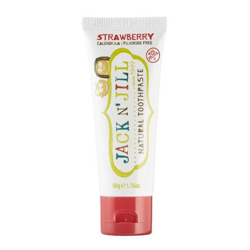 Jack N&#39; Jill Natural Toothpaste - Strawberry - 1.76oz, 1 of 7