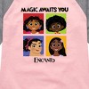 Girls' - Encanto -  Shirt Tail Raglan Graphic T-shirt - 2 of 3