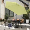 9' Round Outdoor Patio Market Umbrella with Black Pole - Threshold™ - 2 of 4