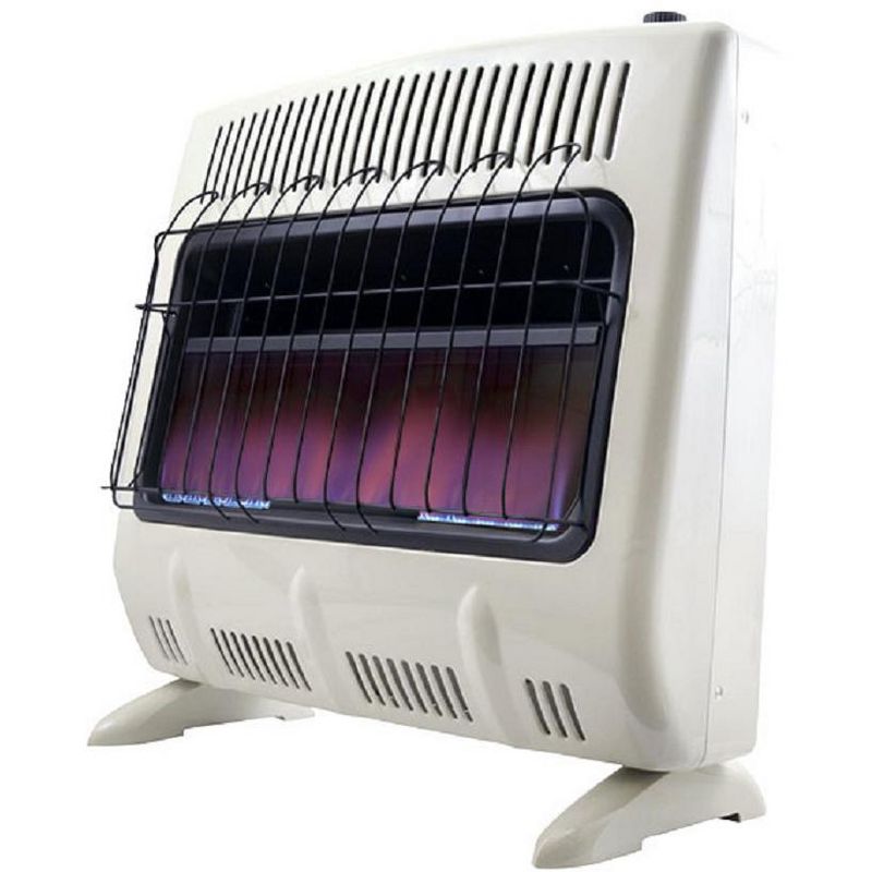 Mr. Heater 30,000 BTU Unvented Propane Heater with Built In Blower and 12ft Hose, 3 of 4