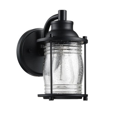 1-Light Industrial Dark Bronze Metal Wall Sconce (4-Pack)
