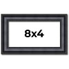 PosterPalooza | Panoramic Linear Black Picture Frame - UV Acrylic, Foam Board Backing, Hanging Hardware - 2 of 4