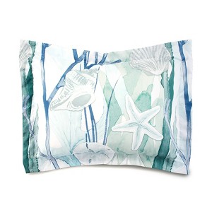 The Lakeside Collection Ocean Reef Sham - Sham 1 Pieces - 1 of 4