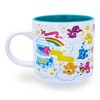 Silver Buffalo Care Bears "Care-A-Lot"  Allover Icons Ceramic Coffee Mug | Holds 13 Ounces - 3 of 4