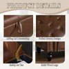 CAVINAS 55.12" Storage Ottoman Bench with Button Tufting,End of Bed Bench with Hidden Storage Space,Storage Ottoman for Living Room - 4 of 4