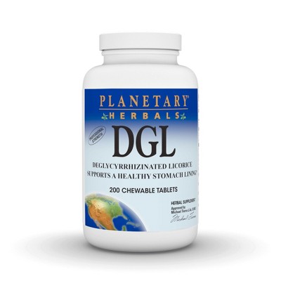 DGL Licorice by Planetary Herbals  -  200 Tablet