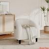 Accent Chair Living Room Chairs Boucle Barrel Chairs Round Armchairs for Bedroom Waiting Room Office Reception Chairs - 2 of 3