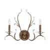Livex Lighting Serafina 2 - Light Wall Light in  Hand Applied Venetian Golden Bronze - 3 of 4