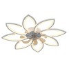 35.4" Flush Mount Ceiling Fan with Dimmable Light and 6-Speed Reversible Motor, Modern Ceiling Light for Bedroom or Living Room–The Pop Home - 3 of 4