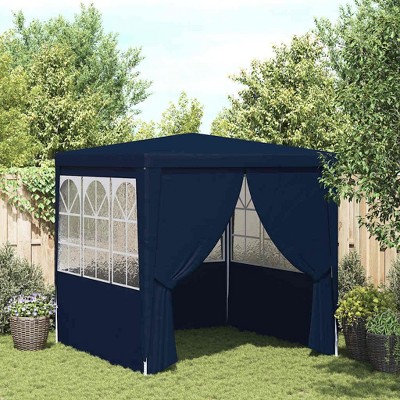 Professional Party Tent with Side Walls 8.2'x8.2' White vidaXL