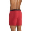 Jockey Men's Lightweight Cotton Blend 7" Long Leg Boxer Brief - 4 Pack - 3 of 4