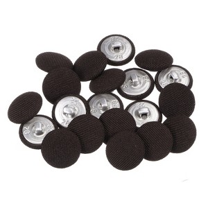 Unique Bargains Metal Shank Round Cloth Covered DIY Sewing Buttons 20 Pcs - 1 of 4
