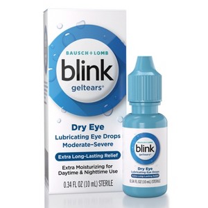 Blink Gel Tears Lubricating Eye Drops -  .34 fl oz - 1 of 4