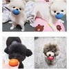 Itopfox Smile Face Squeaky Dog Toys, Soft Latex Squeak Balls for Small Dogs & Puppies, Fun Chew Toy Set of 6, Non-Toxic & Easy to Clean - 2 of 4