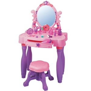 Red Box Pretend Play Light Up Princess Vanity Table - 1 of 3