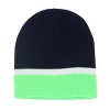 Polar Wear Girl's 3-6 Color Block Winter Beanie Scarf and Gloves Set - 2 of 4
