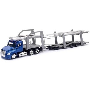New Ray 1/43 Freightliner Cascadia Auto Carrier Truck and Trailer - 1 of 3