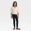Girls' Ribbed Bow Cardigan - Cat & Jack™ - 3 of 3