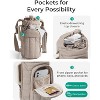 BABYYER Water Bottle Holder with Strap, 40/32 oz Gym Accessories with Phone Pocket, Sling Bag Purses for Women - 4 of 4