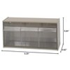 Quantum Storage Systems Dividable Tip Out Bin, (2) Compartment, 23-5/8"W X 5-1/4"D X 5-15/16"H - 2 of 2