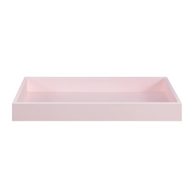 Pink Painted Wood Essential Changing Topper