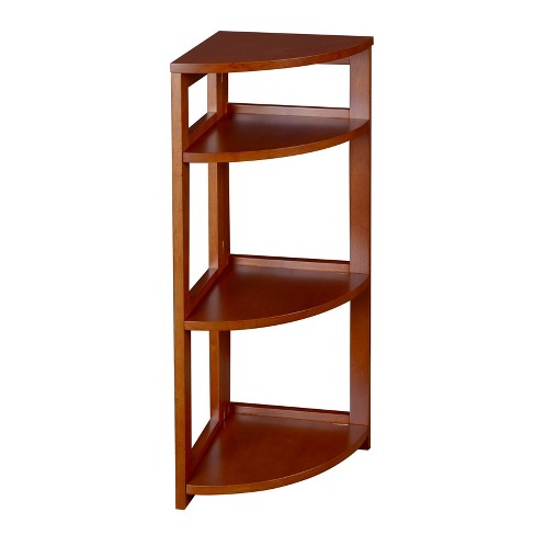 34 Cakewalk High Corner Folding Bookcase Regency Target