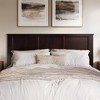 AFI Furnishings Madison King Headboard with Turbo Charger in Espresso - 4 of 4