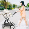 Sweet Jojo Designs Boy, Girl, Unisex/Gender Neutral 5-in-1 Multi Use Baby Nursing Cover Watercolor Woodland Forest Animals Multicolor - 3 of 4