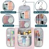 PAVILIA Toiletry Bag Travel Women Men, Hanging Water Resistant Makeup Accessories Cosmetic Organizer Large Essential Kit - 2 of 4