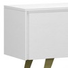 63" Solid Wood TV Media Stand with Handcrafted Finish, Cord Management, and Anti-Tip Kit Included for Living Room and Bedroom - 2 of 4