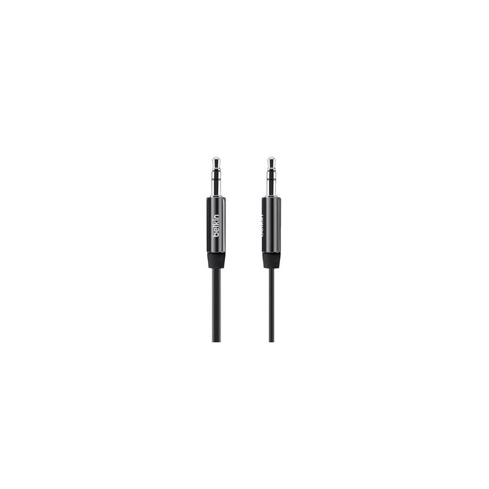 UPC 722868889480 product image for Belkin 3 Feet MIXIT Flat Aux Cable - Black (AV10127tt03-BLK) | upcitemdb.com
