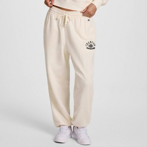 Champion Women's Cropped Fleece Joggers - 1 of 4