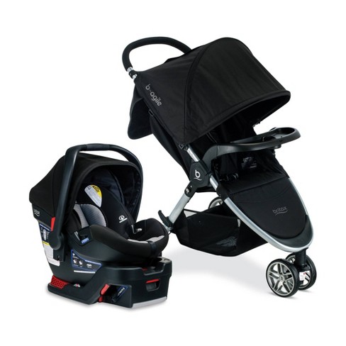 Britax B Agile And B Safe 35 Dual Comfort Travel System Gray Black Target