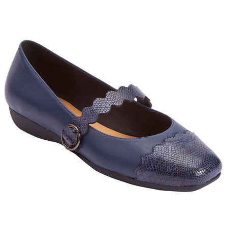 Navy blue cheap flats target