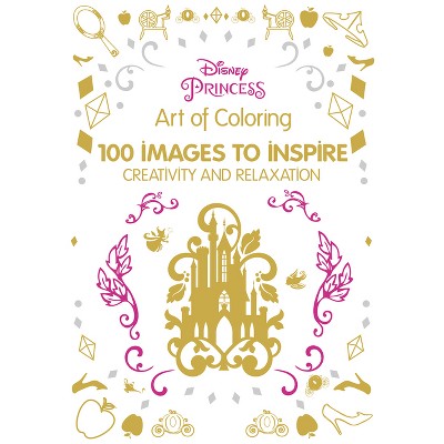 Disney Princess 40 Page Advanced Coloring Book, Paperback