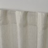 Muskoka Teardrop Slub Embellished Hidden Tab Top Curtain Panel Pair -Exclusive Home - 3 of 4