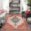 Lahome Ultra-Thin Washable Area Rug– Non-Slip Carpet for Girls Bedroom, Living Room,Office,Entryway,or Kitchen - 3 of 4