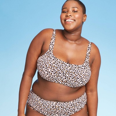 plus size animal print swimsuit