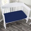 Everyday Kids 2-Pack Fitted Crib Sheets for Boys, Soft Microfiber, Fits 28"x52" Mattress, Rescue and Blue Designs for Nursery - 2 of 4