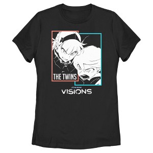 Women's Star Wars: Visions The Twins Shout T-Shirt - 1 of 4