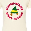 Women's - ELF - Christmas Family Set Ninny Muggins Fitted Graphic T-Shirt - 2 of 3