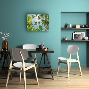 Trademark Fine Art Stefan Hefele Tropical Up Wood Slat Art - 1 of 4