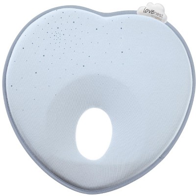 Babymoov Lovenest Baby Head Support | The Worlds First Pediatrician Designed Pillow to Prevent Infant Flat Head (From 0+), Blue