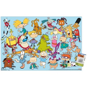 Trends International Nickelodeon Characters Unframed Wall Poster Prints - 1 of 4